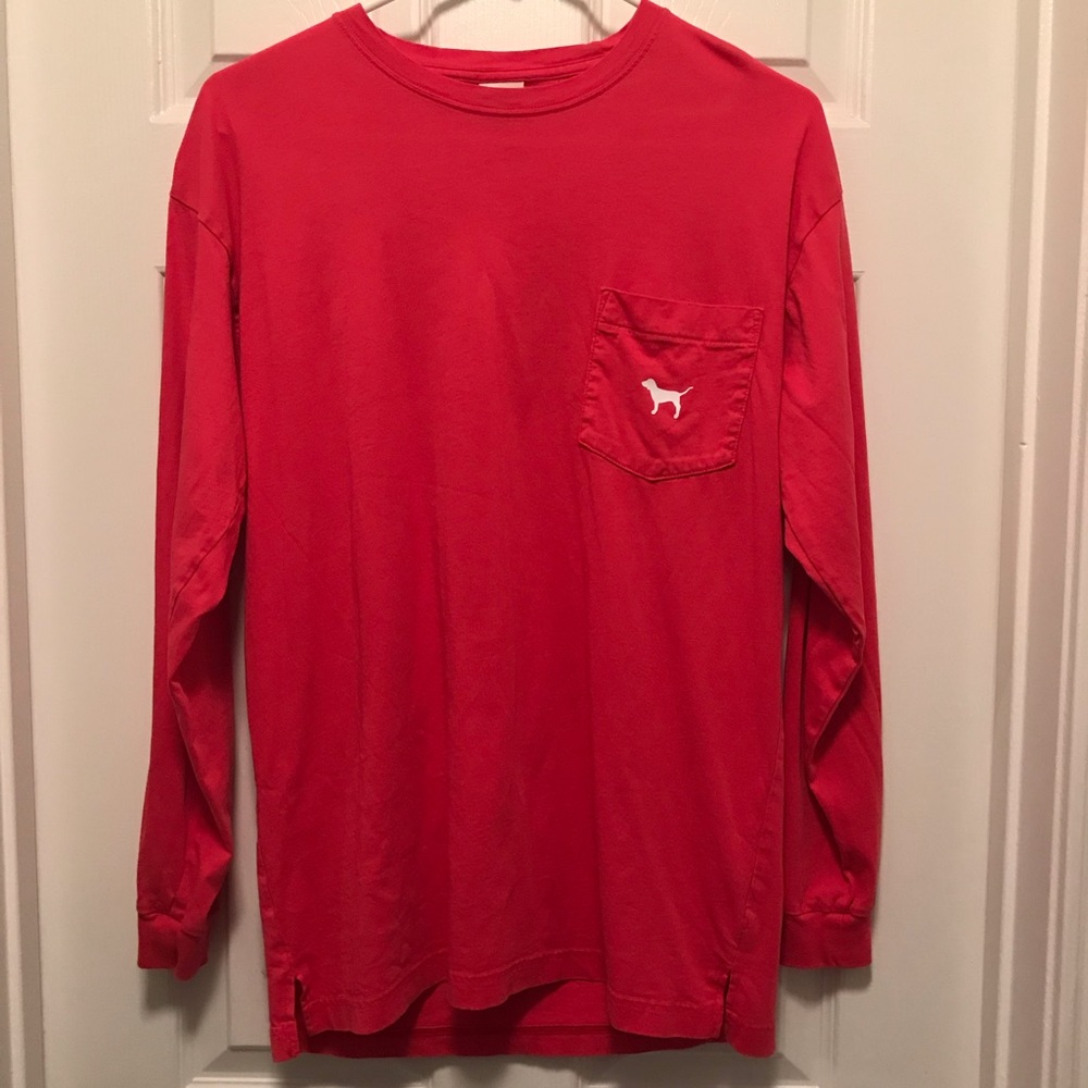 Hot pink long sleeve